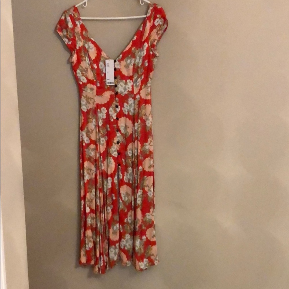 Urban Outfitters Midi Floral dress